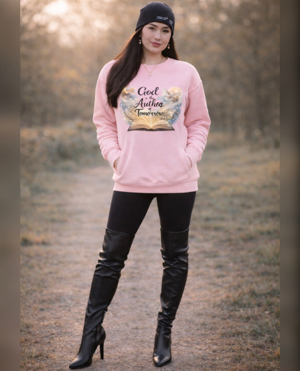 God is the Author of Tomorrow Unisex Hoodie