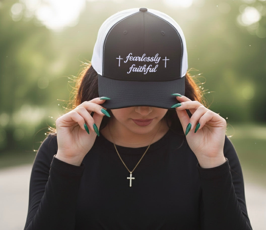 Fearlessly Faithful Trucker Cap