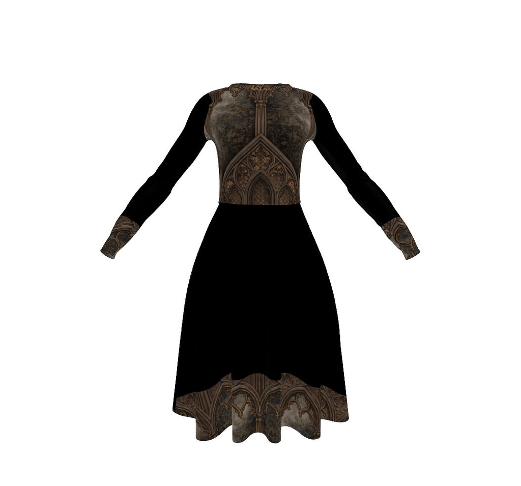 The Cathedral Night Midi Dress