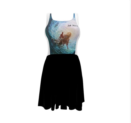 Breath of the Almighty Gives Me Life Skater Dress