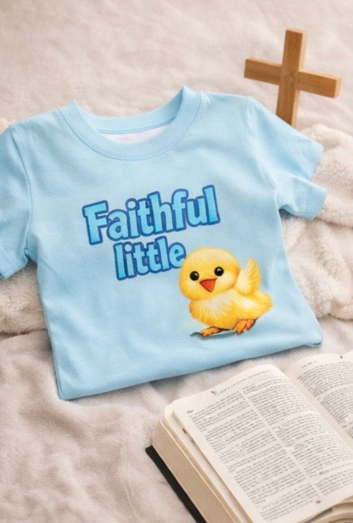 Faithful Little Cotton Crew Tee