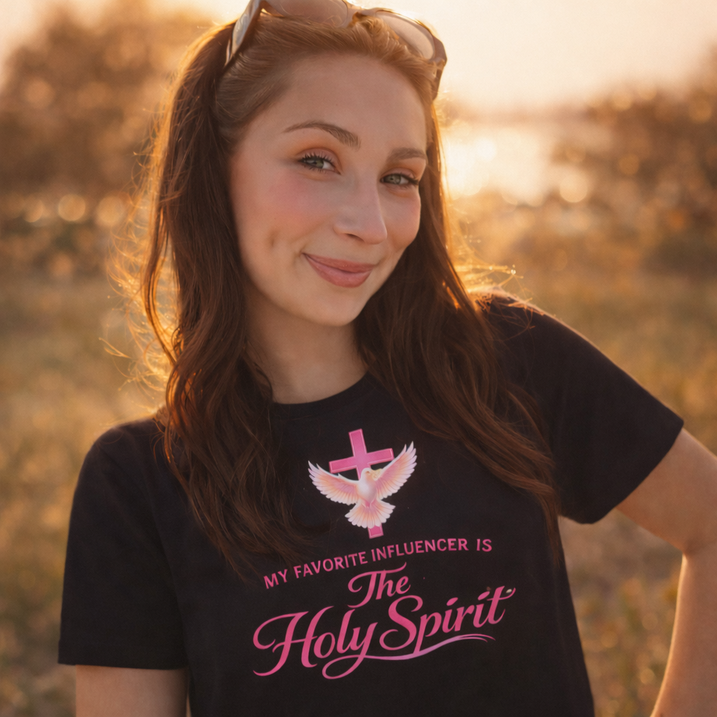Holy Spirit Influencer Crop Top