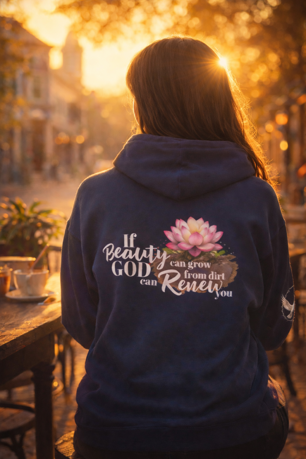 God Can Renew You Women's Zip Hoodie