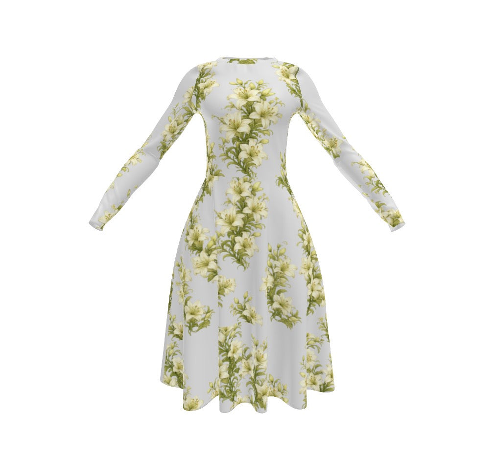 The Lilly of the Valley Midi Dress