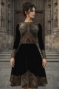 The Cathedral Night Midi Dress