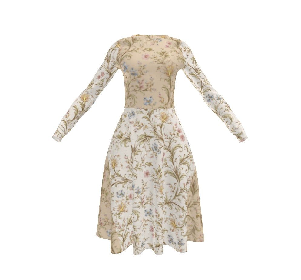 The Sacred Botanical Midi Dress