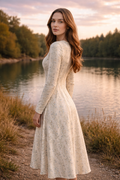 The Canticle of the Fields Midi Dress