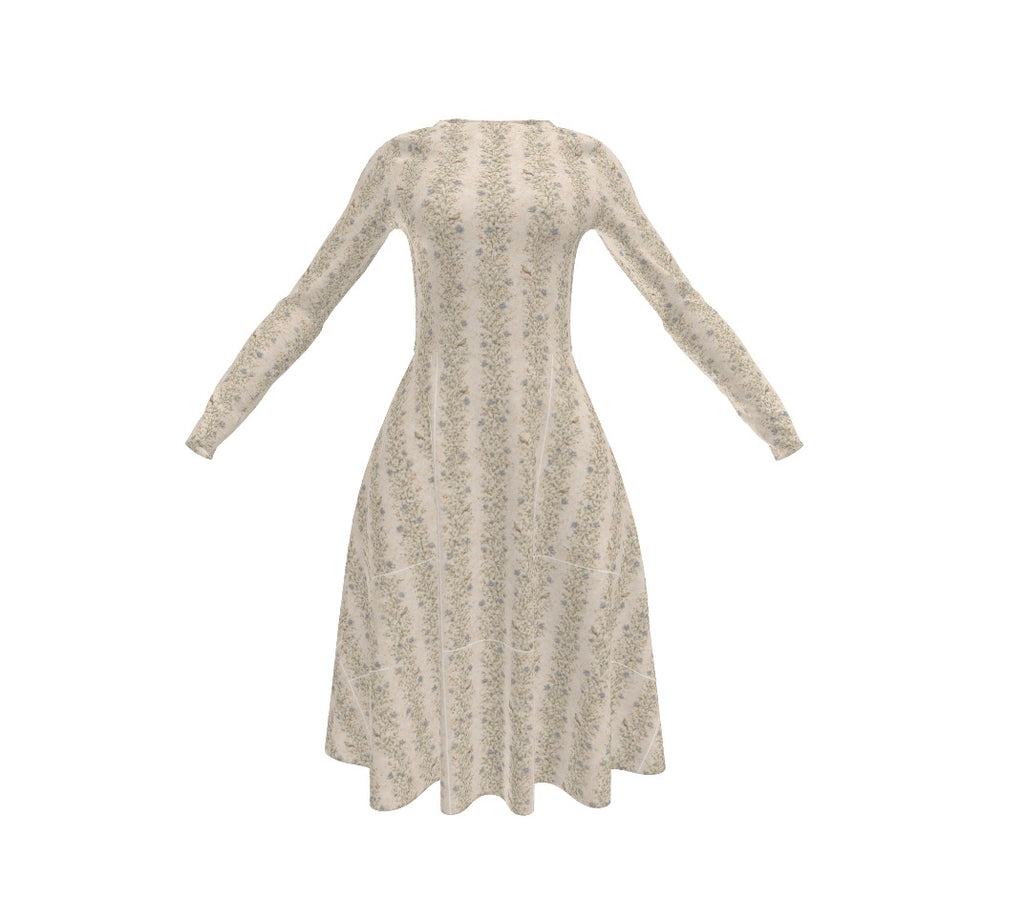 The Canticle of the Fields Midi Dress