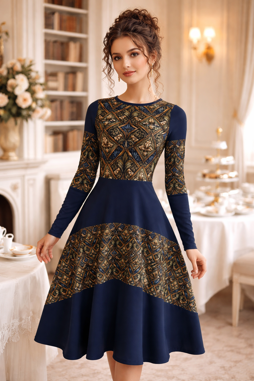 The Nave Midi Dress