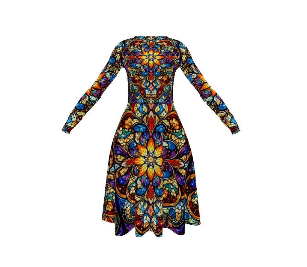 The Rose Window Midi Dress